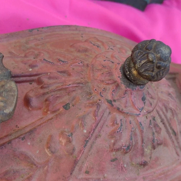 1920's Art Deco Light Fixture Pair - Picture 5 of 6